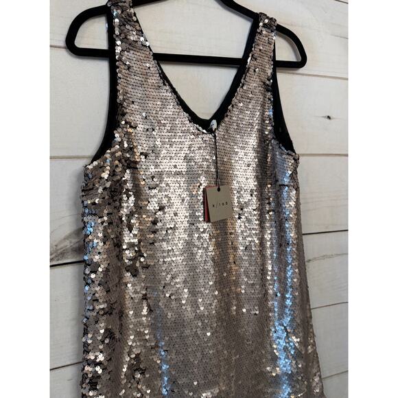 k / lab NWT Sequin Dress Size LG Perf for Holidays New Years Eve FUN - Picture 8 of 8